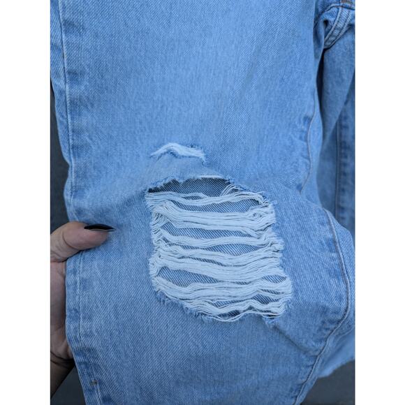 Preppy Madewell the perfect vintage jean boho retro mom jeans high waisted 24 - Picture 2 of 8